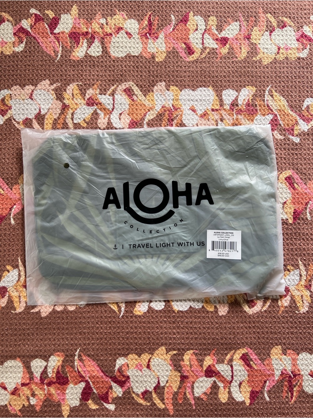Aloha Collection Le Palm Small Pouch - Picture 3 of 5